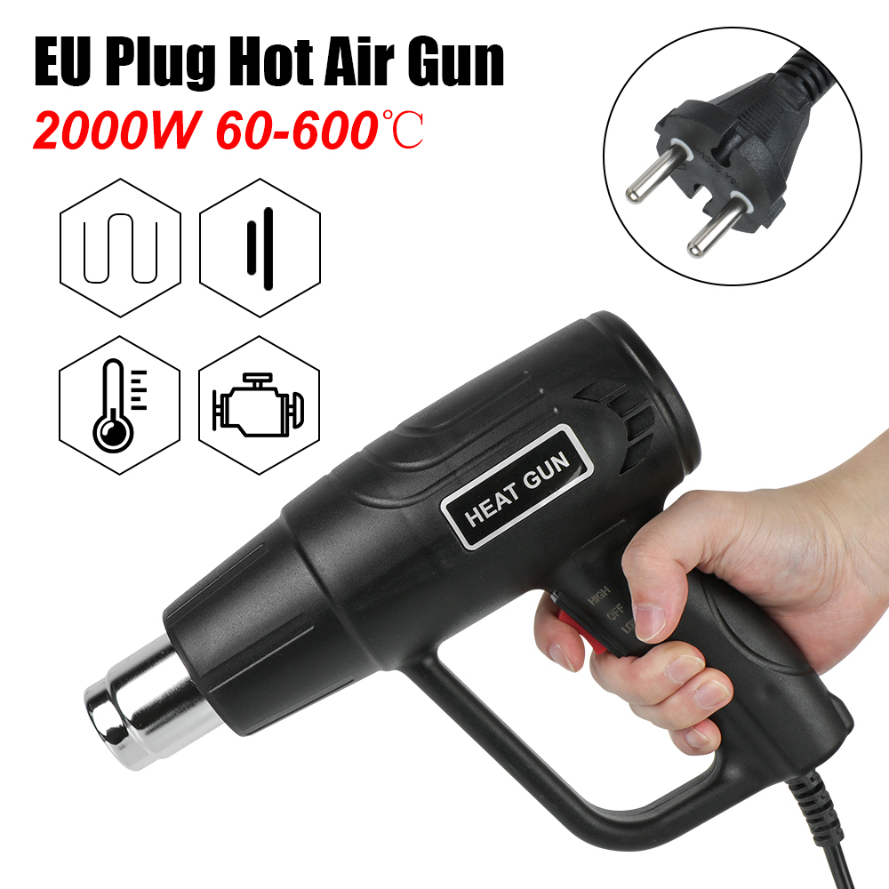 Heat Gun Variable - Pistola de aire caliente eléctrica sin