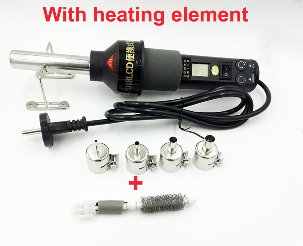 Heat Gun Variable - Pistola de aire caliente Digital ajustable,