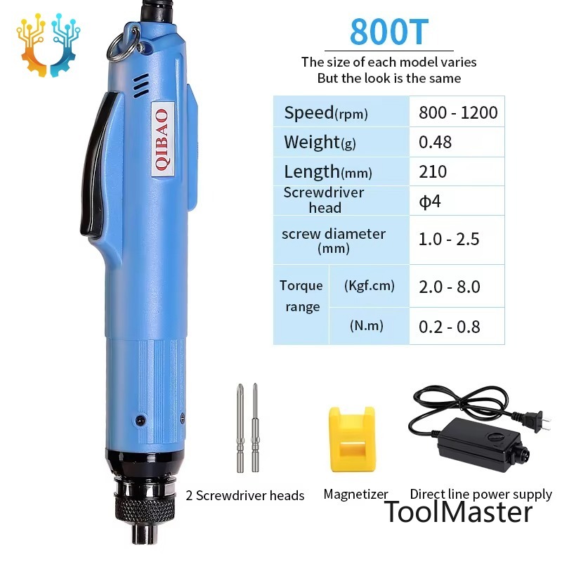 Power Tools Electrical - 【2026】Atornillador Eléctrico Automático 800T, Taladro Manual,