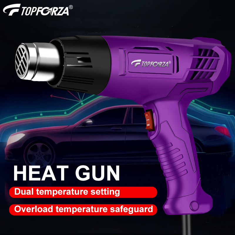 Heat Gun Variable - Mini Pistola de Calor Industrial, 1200W,