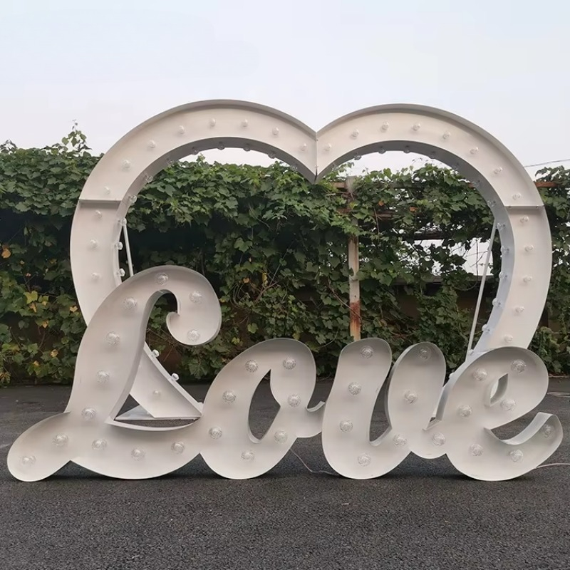 Power Tools Rental - Arco de boda LED luminoso en
