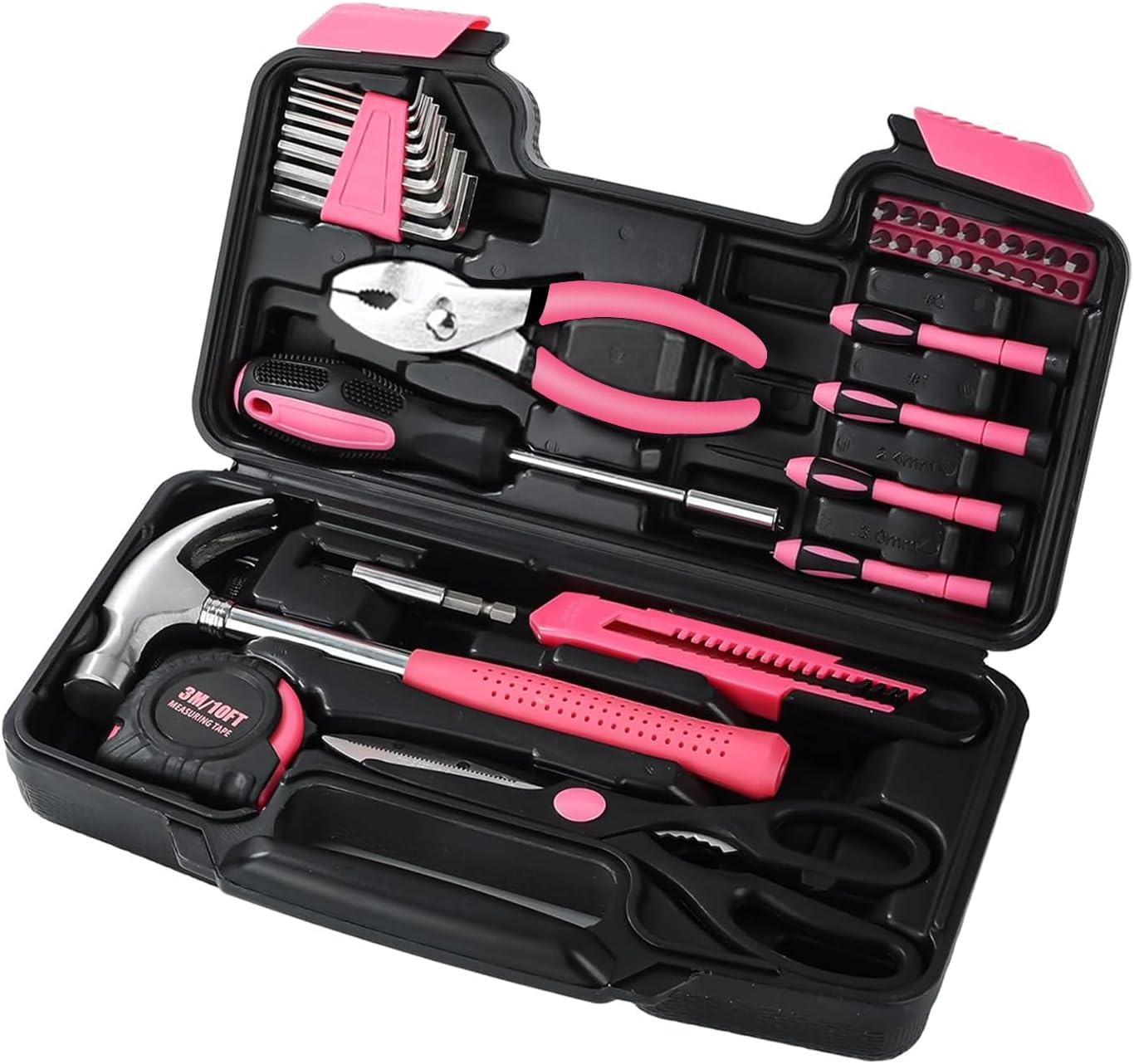 Power Tools Catalogue - Kit de Herramientas Rosa de 39