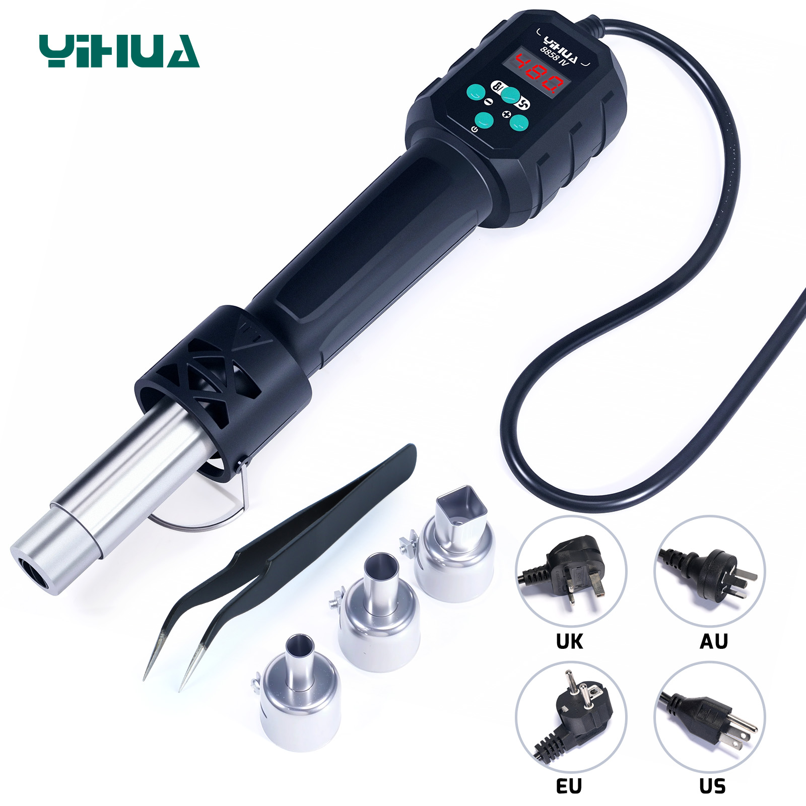 YIHUA pistola de aire caliente - Heat Gun Variable reseña y precio