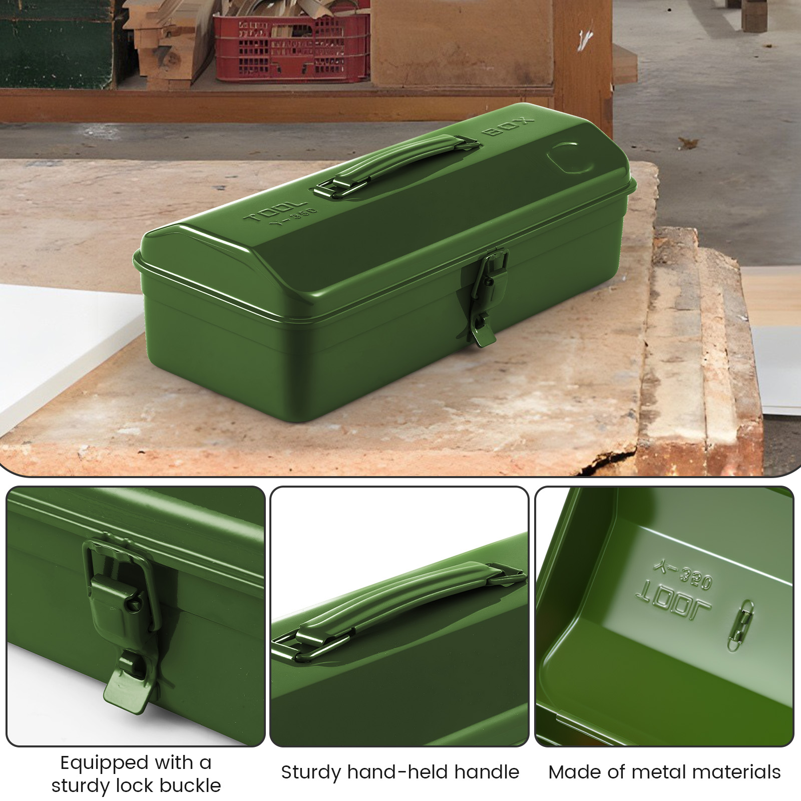 Caja de Herramientas Metálica  - Power Tools Catalogue reseña y precio