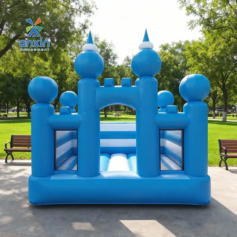 Castillo Inflable Pequeño Azul - Power Tools Rental reseña y precio